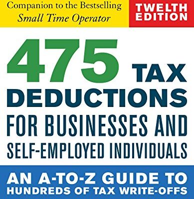 خرید و دانلود نسخه کامل کتاب 475 Tax Deductions for Businesses and Self-Employed Individuals: An A-to-Z Guide to Hundreds of Tax Write-Offs (422 Tax Deductions for Businesses and Self-Employed Individuals) Kindle Edition