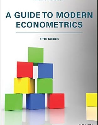 خرید و دانلود نسخه کامل کتاب A Guide to Modern Econometrics, 5th Edition
