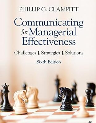 خرید و دانلود نسخه کامل کتاب Communicating for Managerial Effectiveness: Challenges | Strategies | Solutions