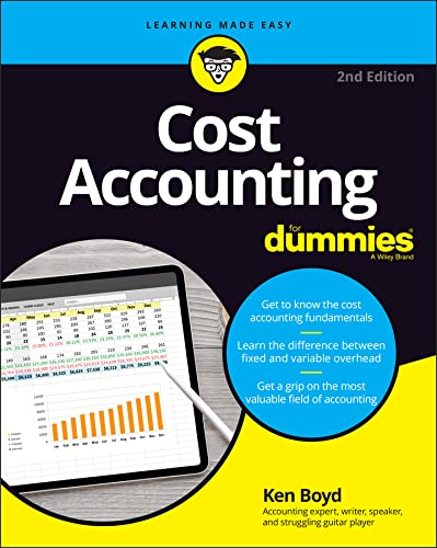 خرید و دانلود نسخه کامل کتاب Cost Accounting For Dummies 2nd Edition