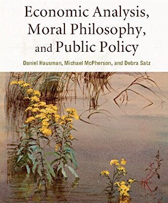 خرید و دانلود نسخه کامل کتاب Economic Analysis, Moral Philosophy, and Public Policy