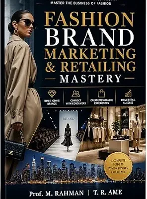 خرید و دانلود نسخه کامل کتاب FASHION BRAND MARKETING & RETAILING MASTERY: The Complete Guide to Building, Marketing, Selling & Scaling Successful Fashion Brands Worldwide.