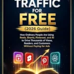 خرید و دانلود نسخه کامل کتاب GET TRAFFIC FOR FREE (2026 Guide): How Ordinary People Are Using Reels, Shorts, Pinterest, and AI to Drive Thousands of Views, Readers, and Customers … for Ads (The Problem Solver Series Book 11)