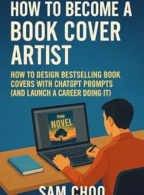 خرید و دانلود نسخه کامل کتاب How to Become a Book Cover Artist: How to Design Bestselling Book Covers with ChatGPT Prompts (and Launch a Career Doing It)