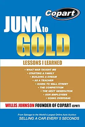 خرید و دانلود نسخه کامل کتاب Junk to Gold: From Salvage to the World’s Largest Online Auto Auction_6a78944bc14e2.webp خرید و دانلود نسخه کامل کتاب Junk to Gold: From Salvage to the World’s Largest Online Auto Auction
