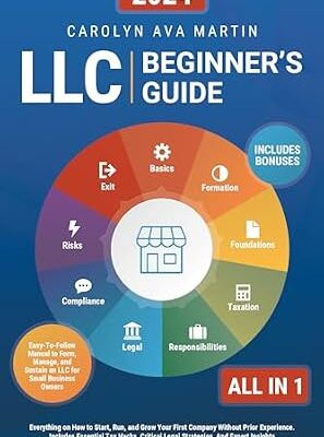 خرید و دانلود نسخه کامل کتاب LLC Beginner’s Guide [All-in-1]: Everything on How to Start, Run, and Grow Your First Company Without Prior Experience. Includes Essential Tax Hacks, Critical Legal Strategies, and Expert Insights