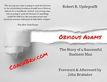 خرید و دانلود نسخه کامل کتاب Obvious Adams: The Story of a Successful Business Man