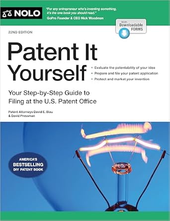 خرید و دانلود نسخه کامل کتاب Patent It Yourself: Your Step-by-Step Guide to Filing at the U.S. Patent Office_6a783a11e3efa.jpeg خرید و دانلود نسخه کامل کتاب Patent It Yourself: Your Step-by-Step Guide to Filing at the U.S. Patent Office
