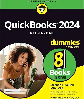 خرید و دانلود نسخه کامل کتاب QuickBooks 2024 All-in-One For Dummies