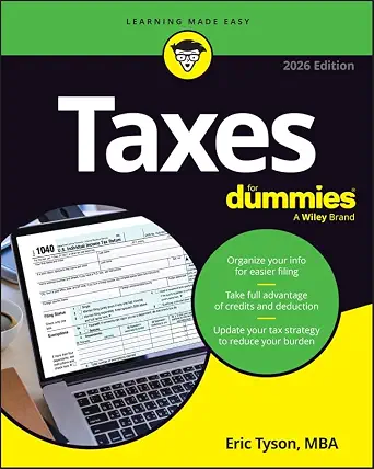 خرید و دانلود نسخه کامل کتاب Taxes For Dummies, 2026 Edition_6a77c65cbcfd6.webp خرید و دانلود نسخه کامل کتاب Taxes For Dummies, 2026 Edition