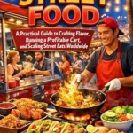 خرید و دانلود نسخه کامل کتاب The Art of Street Food: A Practical Guide to Crafting Flavor, Running a Profitable Cart, and Scaling Street Eats Worldwide