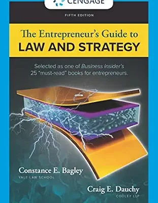 خرید و دانلود نسخه کامل کتاب The Entrepreneur’s Guide to Law and Strategy