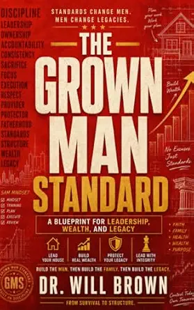 خرید و دانلود نسخه کامل کتاب The Grown Man Standard: A Black Man’s Playbook for Leading Your House, Building Real Wealth, and Closing the Gap Before the Window Closes_6a6e68205e850.webp خرید و دانلود نسخه کامل کتاب The Grown Man Standard: A Black Man’s Playbook for Leading Your House, Building Real Wealth, and Closing the Gap Before the Window Closes