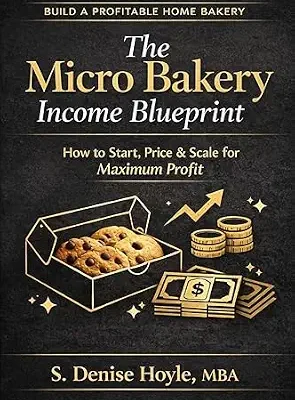 خرید و دانلود نسخه کامل کتاب The Micro Bakery Income Blueprint: How to Start, Price and Scale for Maximum Profit