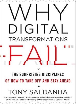خرید و دانلود نسخه کامل کتاب Why Digital Transformations Fail: The Surprising Disciplines of How to Take Off and Stay Ahead